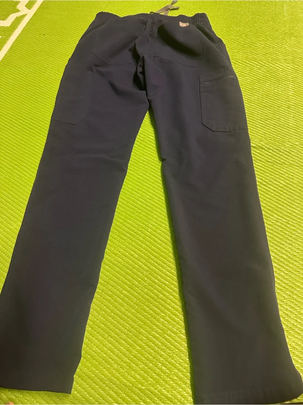 Figs Men's Navy Drawstring Utility Joggers